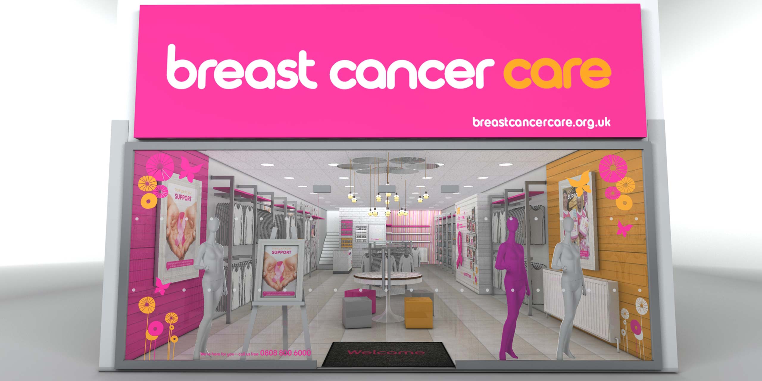 Breast Cancer Care charity store opens
